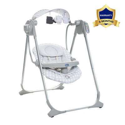 Polly Swing Up (Leaf, Grey)
